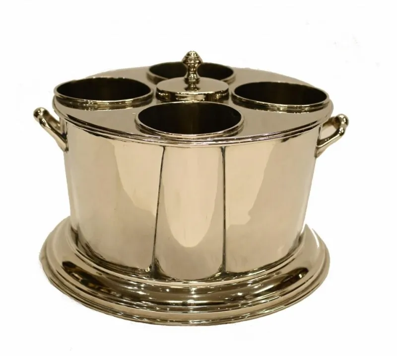 Pamono Silver-Plated Wine Cooler> Ice Buckets & Wine Coolers