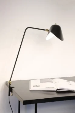 Pamono Simple Stapled Lamp by Serge Mouille><noscript><img width=