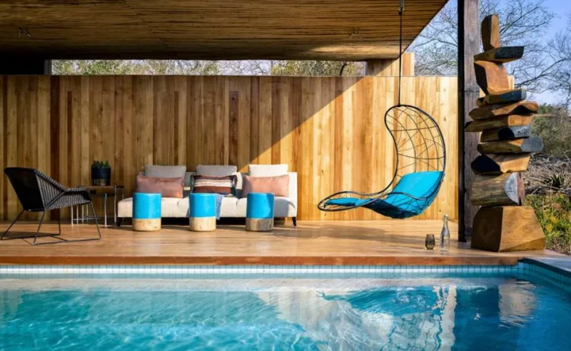 Pamono Single Recliner Hanging Swing Chair from Studio Stirling> Garden Seating