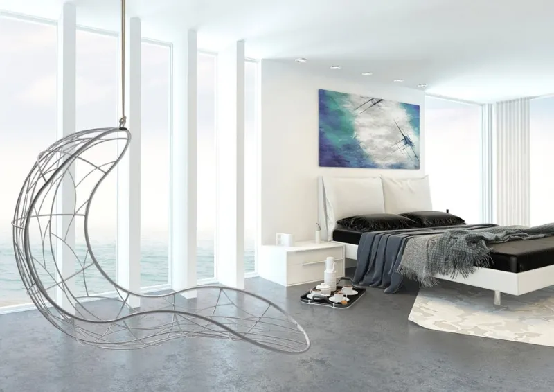 Pamono Single Recliner Hanging Swing Chair from Studio Stirling> Garden Seating