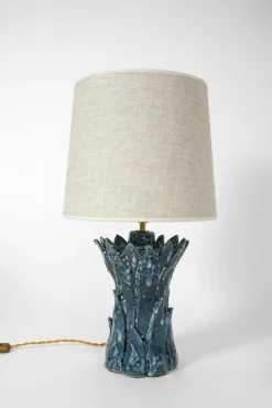 Pamono Sintra Blue and White Table Lamp by Barracuda Interiors