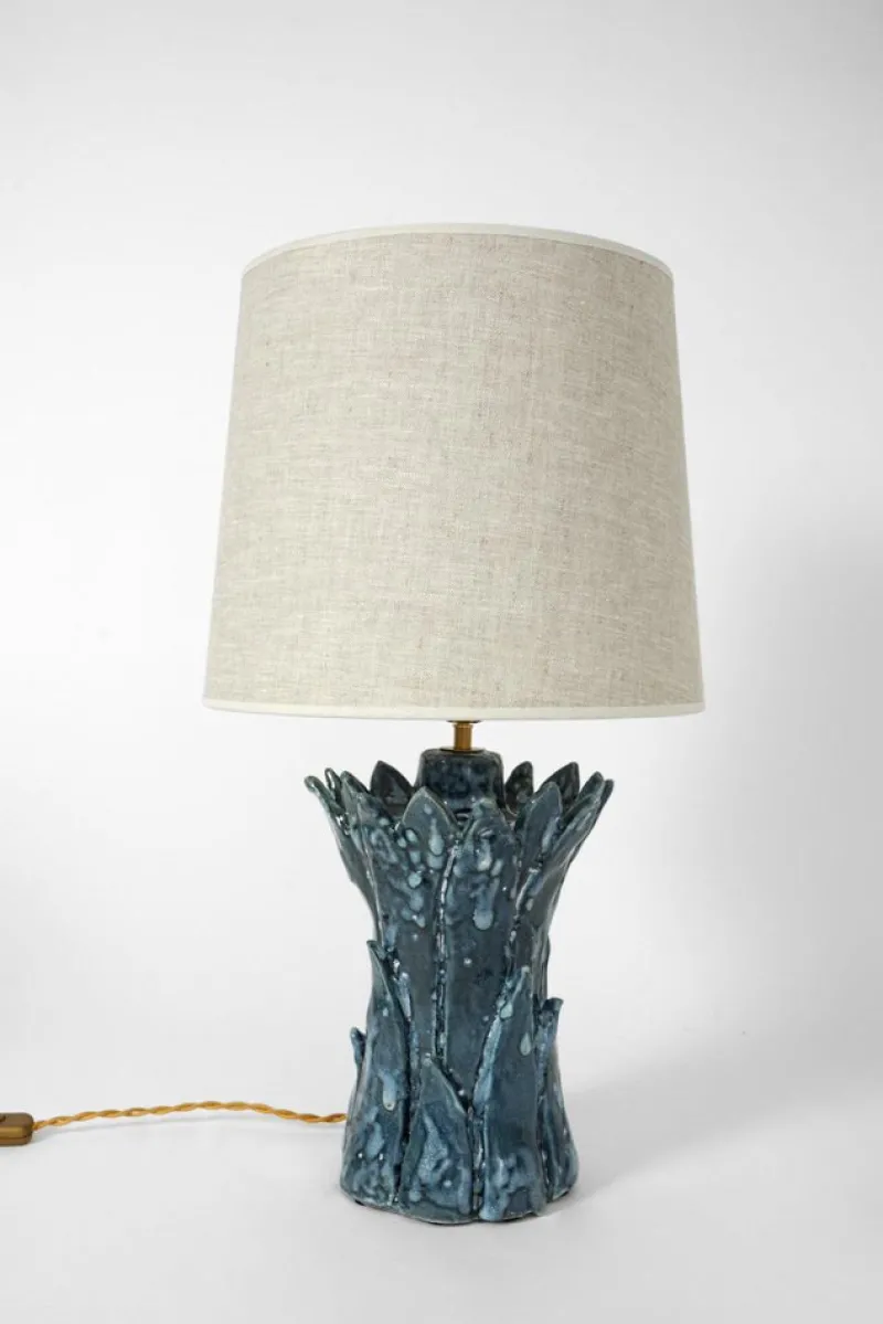 Pamono Sintra Blue and White Table Lamp by Barracuda Interiors