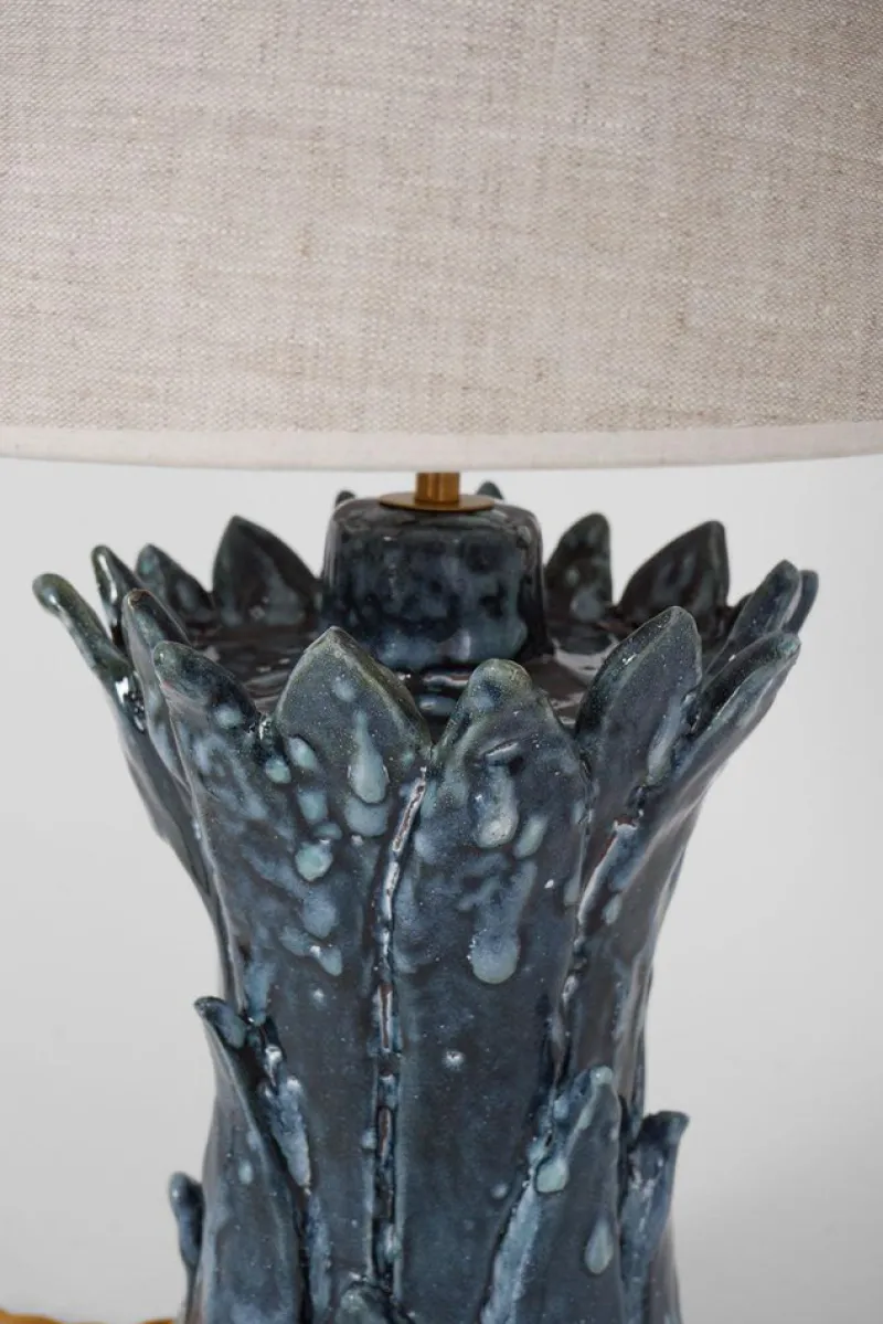 Pamono Sintra Blue and White Table Lamp by Barracuda Interiors