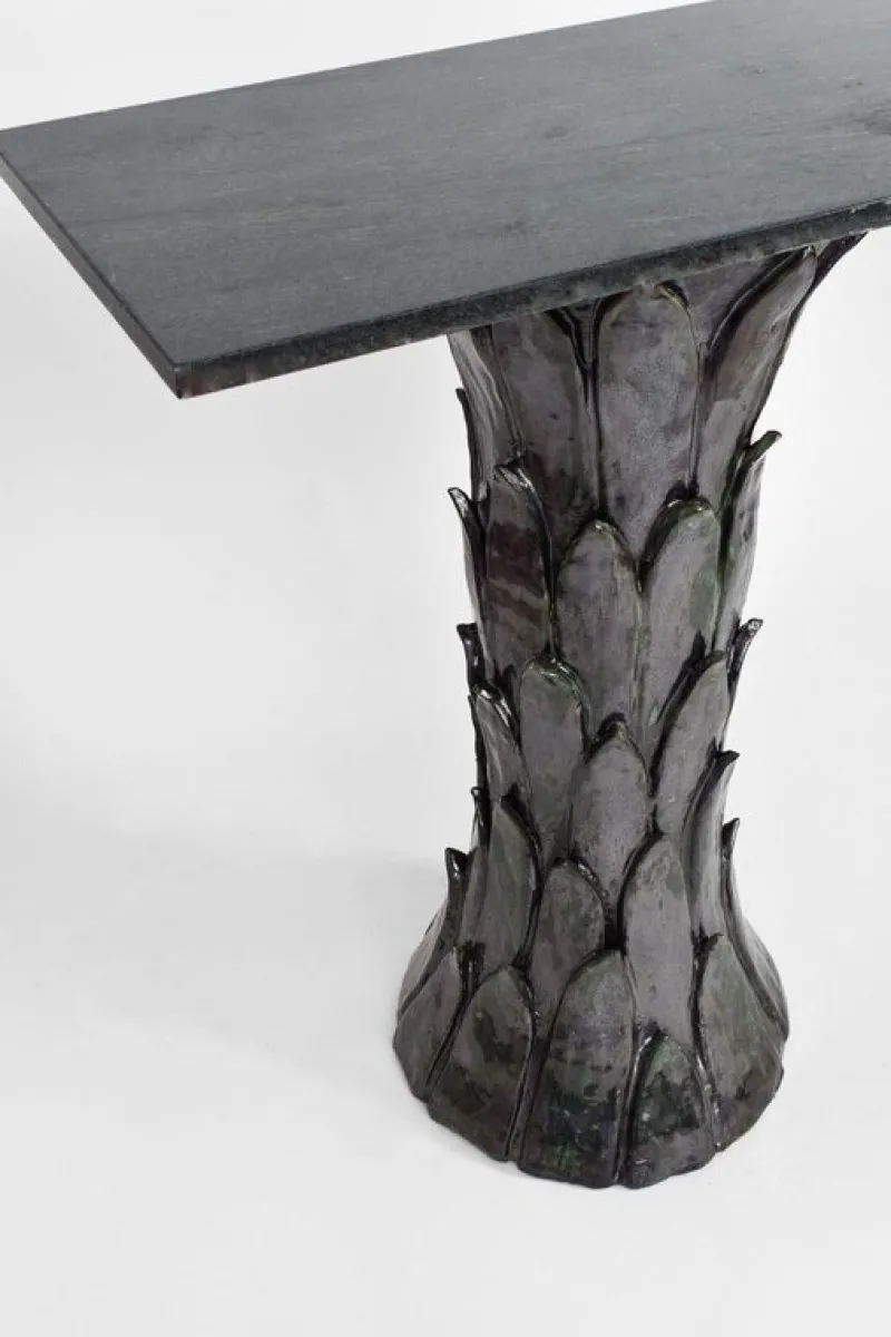 Pamono Sintra Ceramic and Marble Console Table by Barracuda Interiors> Tables|Console Tables
