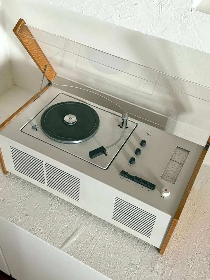 Pamono SK55 Radio and Record Player by Dieter Rams and Hans Gugelot for Braun, 1960s