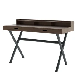 Discount Pamono Slate Grey Metal Hyppolite Desk in Natural Walnut by Harto