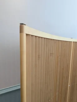Pamono Slatted Beech Room Divider by Niels Gammelgaard and Lars Mathiesen for Fritz Hansen, 2006><noscript><img width=