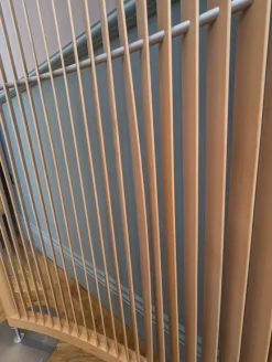 Pamono Slatted Beech Room Divider by Niels Gammelgaard and Lars Mathiesen for Fritz Hansen, 2006><noscript><img width=