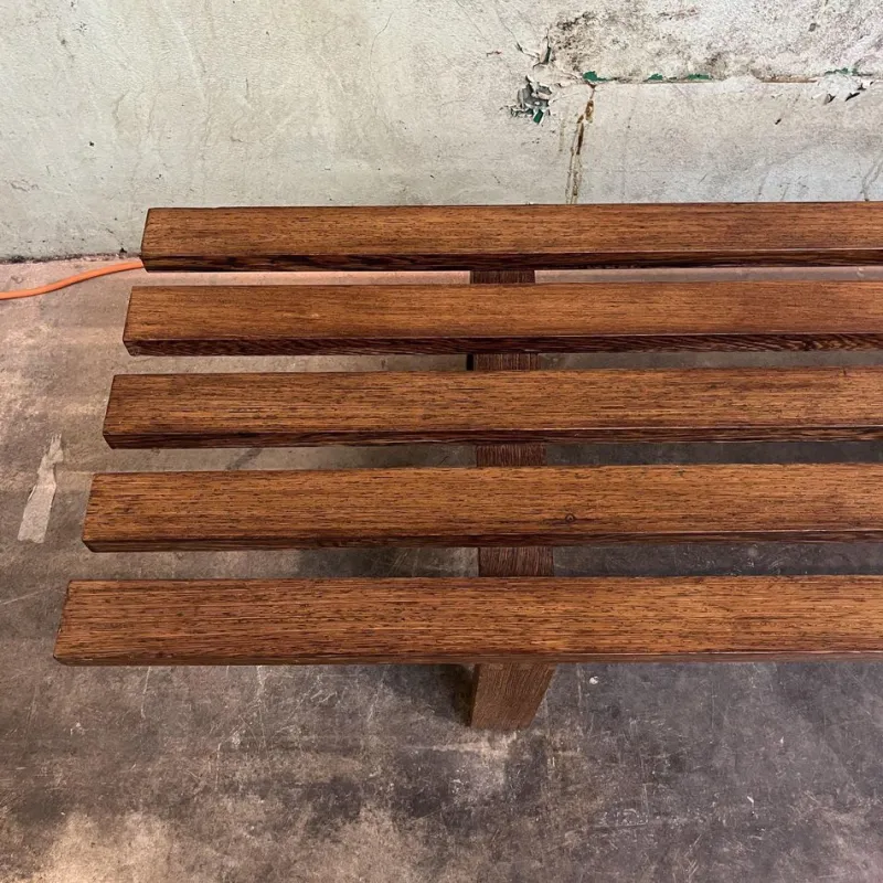 Pamono Slatted Bench by Martin Visser> Benches