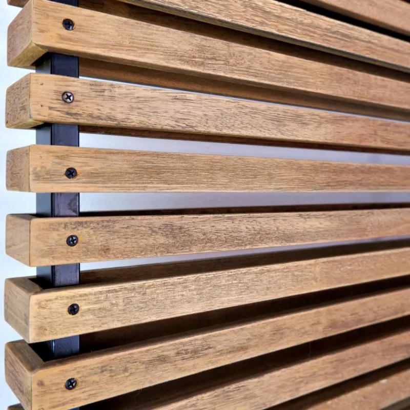 Pamono Slatted Wood Panel Room Divider or Slatted Coat Rack> Racks, Hooks & Valets
