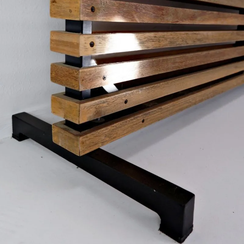 Pamono Slatted Wood Panel Room Divider or Slatted Coat Rack> Racks, Hooks & Valets