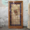 Online Pamono Sliding Door in Stained Glass, 1960s