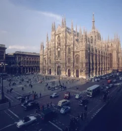 Outlet Pamono Slim Aarons, Milan Cathedral, 1960 / 2020s, Limited Edition Estate Stamped Photographic Print