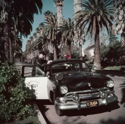 Pamono Slim Aarons, Police Patrolman, 1960 / 2020s, Limited Edition Estate Stamped Photographic Print> Photography