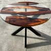 Discount Pamono SLR Table in Epoxy Resin by Andrea Toffanin for Hood - Back & Forth Design