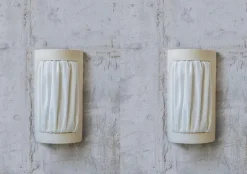 Online Pamono Small Almond Istos Wall Lights by Lisa Allegra, Set of 2