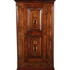 New Pamono Small Antique Baroque Cabinet, 1800