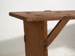Pamono Small Antique Bench, 1920s><noscript><img width=