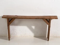 Pamono Small Antique Bench, 1920s><noscript><img width=
