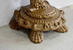 Pamono Small Antique Carved Console Table><noscript><img width=
