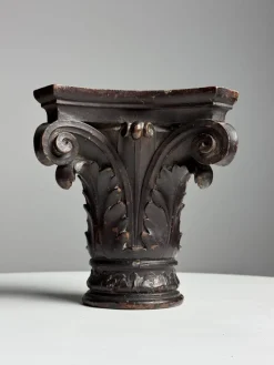 Pamono Small Antique Column, 1800s> Pedestals And Columns