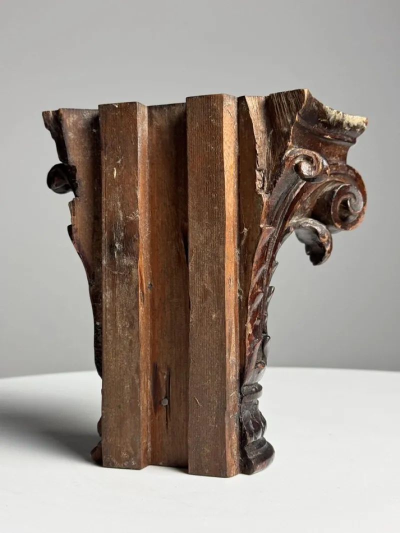 Pamono Small Antique Column, 1800s> Pedestals And Columns