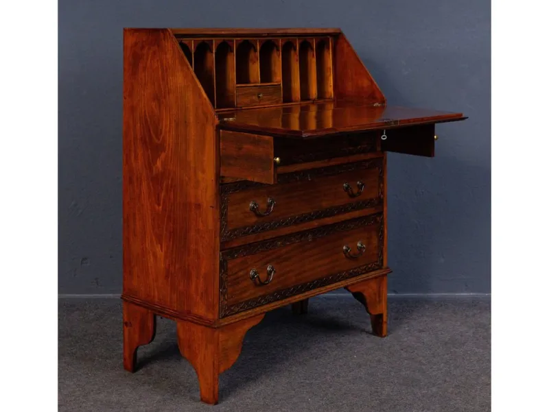 Pamono Small Antique Flap Secretary> Secretaires