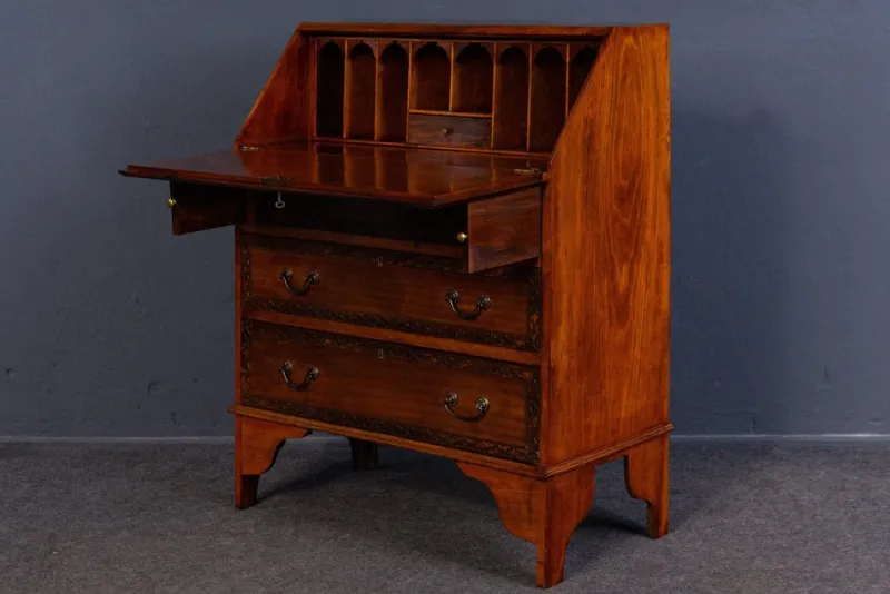 Pamono Small Antique Flap Secretary> Secretaires