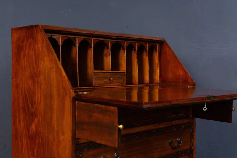 Pamono Small Antique Flap Secretary> Secretaires