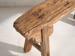 Outlet Pamono Small Antique Primitive Style Bench, 1870s