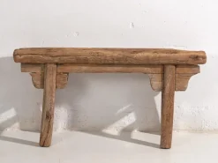 Outlet Pamono Small Antique Primitive Style Bench, 1870s
