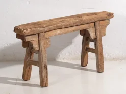 Outlet Pamono Small Antique Primitive Style Bench, 1870s