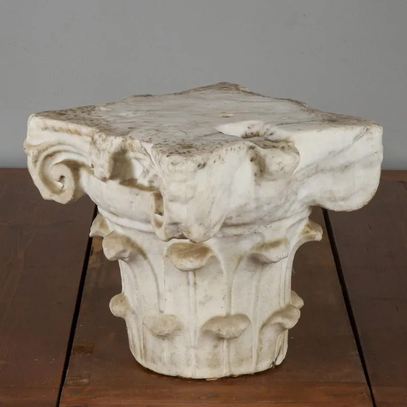 New Pamono Small Antique Style Stone Column