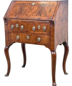Clearance Pamono Small Antique Walnut Secretaire, 1720