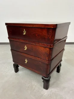 Best Pamono Small Art Deco Cabinet by Lajos Kozma, 1930s