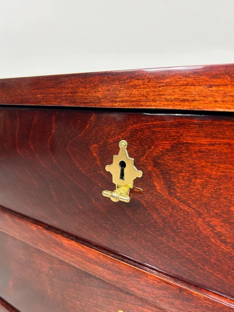 Best Pamono Small Art Deco Cabinet by Lajos Kozma, 1930s