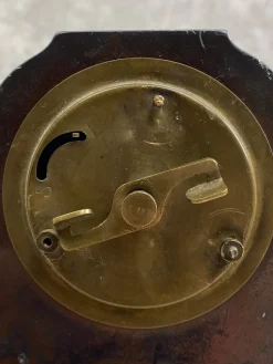 Pamono Small Art Nouveau Mantel Clock by Junghans Darmstadt, 1890s><noscript><img width=