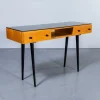 Pamono Small Birch and Glass Top Dressing Table, 1950s> Dressing Tables
