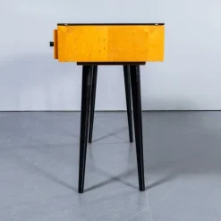 Pamono Small Birch and Glass Top Dressing Table, 1950s><noscript><img width=