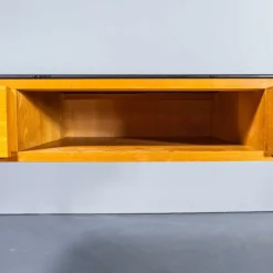 Pamono Small Birch and Glass Top Dressing Table, 1950s><noscript><img width=