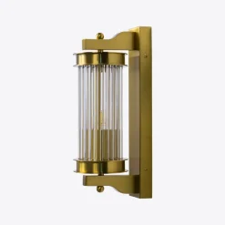 Clearance Pamono Small Brass Elon Wall Light from Pure White Lines