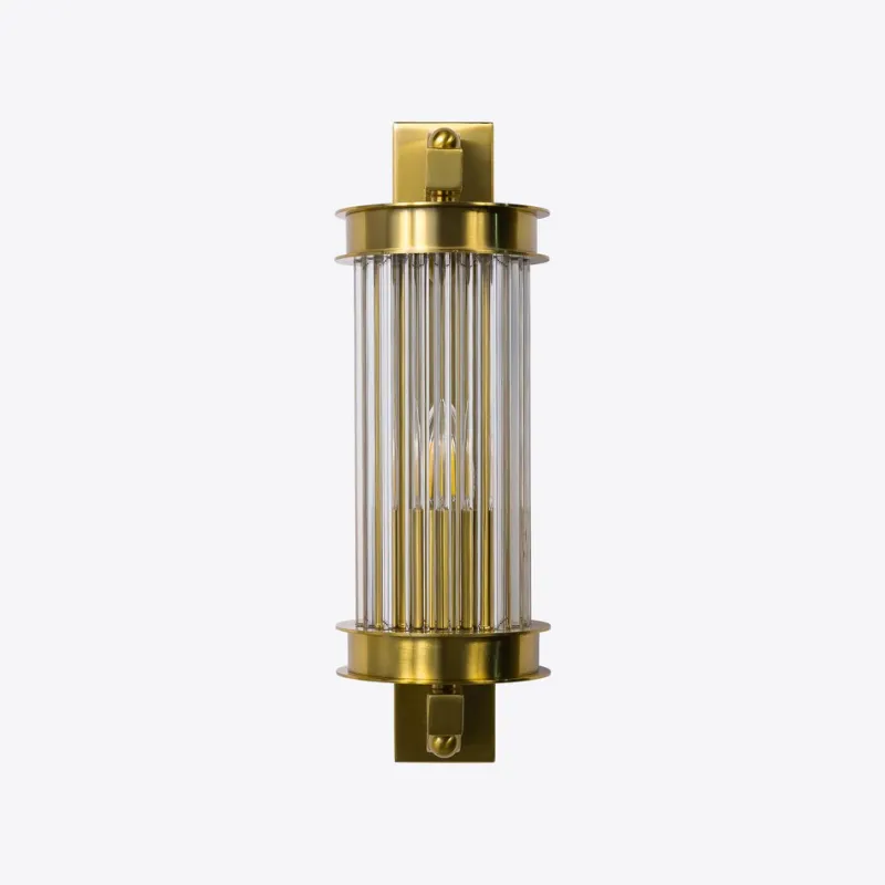 Clearance Pamono Small Brass Elon Wall Light from Pure White Lines