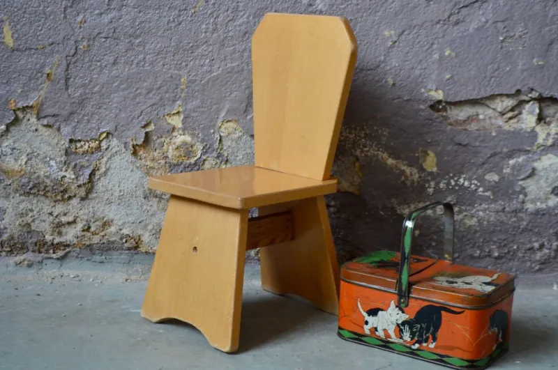 Pamono Small Chic Campaign Child Chair, 1980s> Children's Chairs