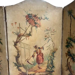 Pamono Small Chinoiserie Screen, 1890s><noscript><img width=