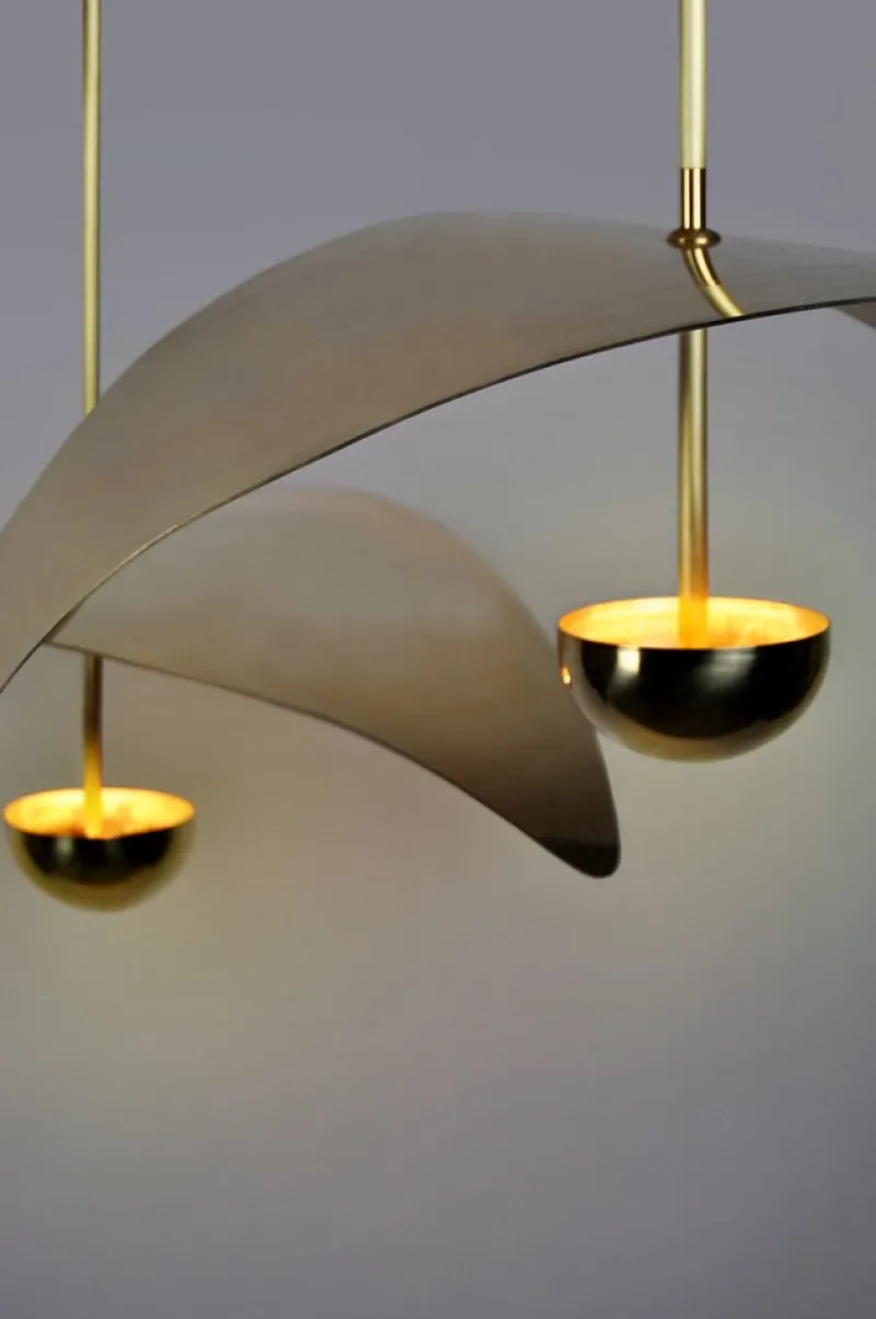 Pamono Small Cluster Led Chandelier by Ovature Studio, Set of 3> Ceiling Lights