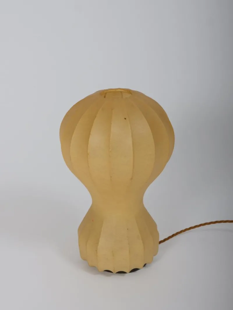 Clearance Pamono Small Cocoon Gatto Table Lamps by Achille & Pier Castiglioni for Flos, 1960, Set of 2