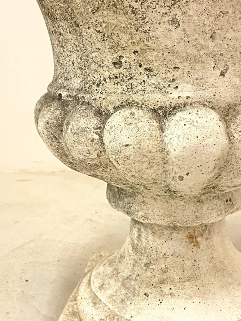Pamono Small Concrete Vase, 1970s> Garden Accessories
