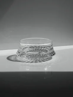 Best Pamono Small Crystal Glass Bowl, 1960s