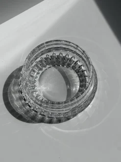 Best Pamono Small Crystal Glass Bowl, 1960s
