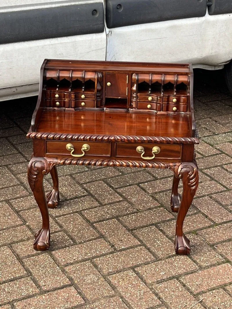 Sale Pamono Small Desk with Secret Drawers